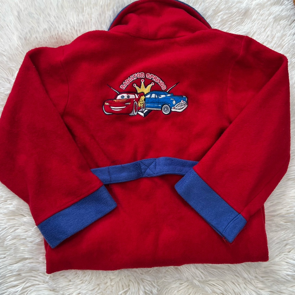 Disney Cars boy Kid Robe size 6/7 - Picture 4 of 7
